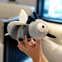 Mignon été trois méchants moustique mouche peluche jouet de haute qualité drôle moche peluche jouet poupée