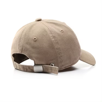 Gorra de béisbol ajustable deportiva de algodón colorido con logotipo personalizado gorra de papá de 6 paneles sin estructura