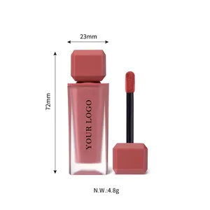 CC36352 lusso all'ingrosso personalizza Clear Lip Gloss etichetta privata Nude gloss Lipgloss gloss oem water candy tint lip Gloss