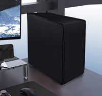 1pc Protection anti-poussière pour processeur, couvercle de protection pour PC de jeu de bureau, tour moyenne, boîtier d'ordinateur, protection anti-poussière pour PC