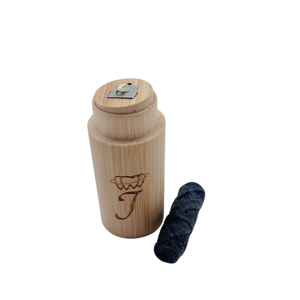 Fil dentaire naturel de haute qualité, biodégradable, emballage faible MOQ, 30 m, fil dentaire végétalien écologique au charbon de bois - Product Image 4