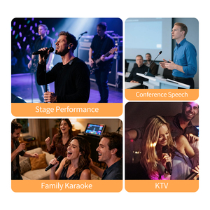 Depusheng ur422 không dây máy tính để bàn cổ ngỗng <span class=keywords><strong>Microphone</strong></span> hệ thống hội nghị cho các trường học & khách sạn Hội nghị - Product Image 6