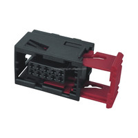 Vente directe usine – Connecteur OBD femelle automobile 6 broches PBT GF30 6-1355683-1 avec faisceau de câbles