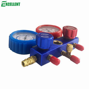 ए/सी मरम्मत के लिए मैनिफोल्ड गेज R134a रेफ्रिजरेंट प्रेशर गेज का उपयोग - Product Image 4