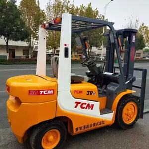 Montacargas TCM30 Usado de 3 Toneladas, Montacargas TCM Fd30 de <span class=keywords><strong>Segunda</strong></span> <span class=keywords><strong>Mano</strong></span> en Venta, Montacargas Diésel de Alta Calidad - Product Image 3