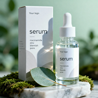 Sérum Quotidien Avancé Professionnel Premium Naturel Doux Efficace pour les Imperfections et les Pores, à la Niacinamide et au Zinc, Personnalisable OEM