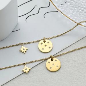 Collar de Estrella de Acero Inoxidable Personalizado al por Mayor 2024, a la Moda, Resistente al Deslustre y al Agua - Product Image 5