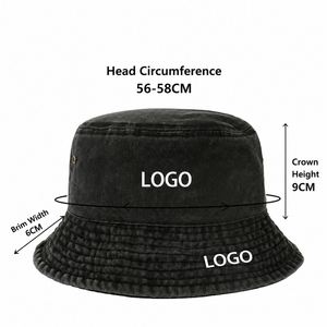 Chapeau Bob en Coton Jersey Lavé, Pliable, pour l'Été, les Voyages, la Plage, le Soleil, Style Vintage, Casquette de Pêcheur - Product Image 3