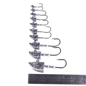 5G 7G 9g 14g 21g 28G 36G 55g 75g 150g Swimbait Flats Jig Head cebo cabeza giratoria anzuelo de pesca realista anzuelos - Product Image 5