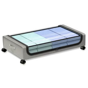 أحذية ملابس ، منظم بسعة كبيرة تحت السرير مع عجلات - Product Image 2