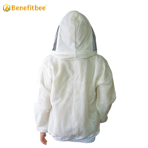 Traje de Apicultura, Equipo de Apicultura, Chaqueta de Apicultura Ventilada de <span class=keywords><strong>Malla</strong></span> con Capucha y Velo - Product Image 6