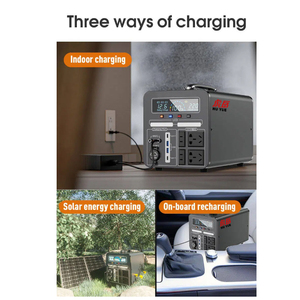 ポータブル電源 リチウム電池 2000W ソーラー発電機 MPPTコントローラー搭載 懐中電灯 車載対応 - Product Image 4