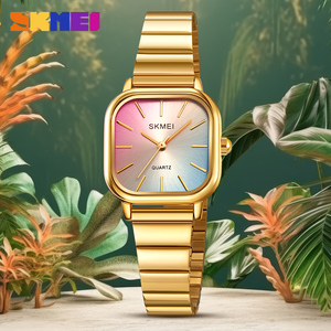 Hot selling Minimalist Style Ladies Watch <b>Square</b> Small Dial 3ATM Waterproof Japan Movement Stainless Steel Women Quartz Watch - Product Image 2