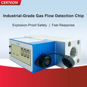 Medidor de Flujo Másico de Gas Digital MEMS con RS485 4‑20mA para H2 He CH4 O2 <span class=keywords><strong>N2</strong></span> Medidor de Flujo Másico Preciso - Product Image 4