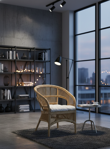 Fabiano Bamboo Modular Chair Stylish and Comfortable <b>Seating</b> for Living Room Hotel Apartment Home Furniture Use - Product Image 5