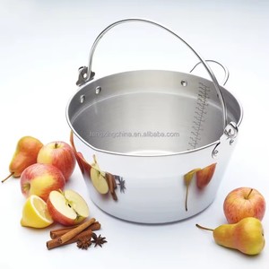 Large Stainless Steel 9L Jam Pot <strong>Preserving</strong> Maslin <strong>Pan</strong> - Product Image 3