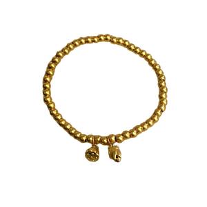 สร้อยข้อมือทองคำ18K สองชีวิตแบบไม่มีการรื้อถอน Au750มีสีสัน, <span class=keywords><strong>ฝัก</strong></span>, ลูกปัดดอกบัว, เปลือกน้ำของผู้หญิง - Product Image 5