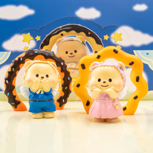 Caja Sorpresa Yu Mo Sweet Bear, Figura Decorativa de Donut, Regalo, Juguete - Product Image 3