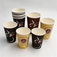 Gobelet personnalisé avec logo, écologique et compostable, pour les fêtes d'anniversaire, les fêtes de fin d'année, les activités de célébration - Vente en gros