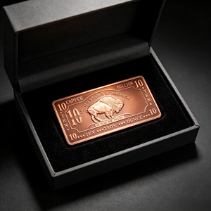 Lingote de cobre de 10 onzas Troy, moneda tipo placa Buffalo, barra de cobre, procesamiento personalizado, lingote de cobre - Product Image 6