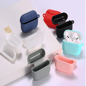 Para Airpod pro portátil a prueba de golpes Delgado suave personalizado funda de silicona para auriculares funda de <span class=keywords><strong>carga</strong></span> <span class=keywords><strong>inalámbrica</strong></span> para <span class=keywords><strong>Airpods</strong></span> 1/ 2 Pro 2 - Product Image 1