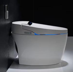 WC Smart MONDI Economico per Hotel e Casa, Monoblocco a Pavimento con Doppio Scarico, Telecomando, P-Trap/S-Trap, Controllo Vocale, Bianco, Riscaldato - Product Image 6