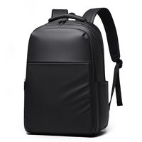 Mochila Delgada y Ligera para Computadora Portátil para Hombre, Mochila Moderna para Negocios y Oficina Urbana