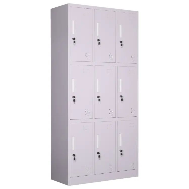 9 Deur Groothandelsprijs Fabriekspersoneel School Hotel Sportplaats Locker Organizer Metalicos Bed Op Maat Schoenenkasten