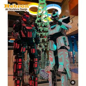 Disfraces de Zancudos LED para <span class=keywords><strong>Mujer</strong></span>, Trajes Luminosos de Robot Tron para Eventos - Product Image 1
