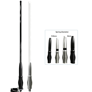 Antenne CB UHF Premium 60cm 120cm 2.1dBI 6.6dBi 477MHz, antenne tout-terrain robuste 4x4 - Product Image 4