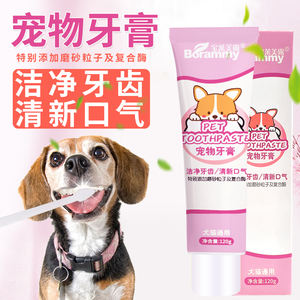 Pasta de dientes para <span class=keywords><strong>limpieza</strong></span> de mascotas ecológica OEM boca fresca para <span class=keywords><strong>perros</strong></span> y gatos fabricada con sabores opcionales - Product Image 2