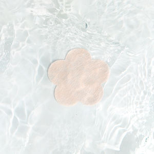 Disque de tonification semi-gel à texture unie en fibres de camélia, rafraîchissant et nettoyant doux et transparent - Product Image 2