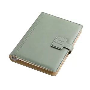 Fake Leather Loose-leaf Notebook Thick Book Custom Office Meeting Loose-leaf