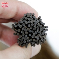 Ekstensi Rambut Nano Tip Remy I-TIP Henan Berkualitas Tinggi Grosir, 100% Rambut Asli Dapat Di-Perm