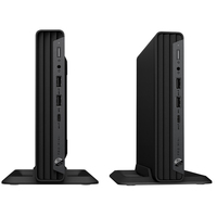 Computadora de Escritorio HP Pro Mini 400G9 DM para Oficina, Ahorro de Espacio, CPU Core I7, con I7-14700T, 16G, 512GSSD