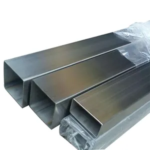 Verified Vendor Wholesale Price UNS S20100 S20200 S30100 S30400 S30403 S30451 Stainless Steel Square Tube/Rectangular Pipe