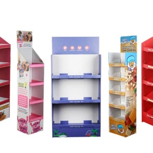 Wholesale Custom for PP Corrugated Plastic Retail Store <b>Display</b> Stand Candy Food Floor Cardboard Cutting <b>Hook</b> for Supermarket - Product Image 2