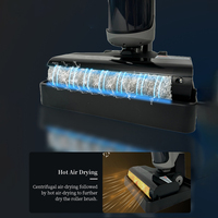 Prix usine aspirateur à main canapé sans fil 14000pa sol Led aspirateur sans fil humide et sec