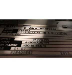 YOKOGAWA 2-<b>Wire</b> Dual Channel Gas Analyzer Transmitter/Analyzer FLXA21/FLXA202 - Product Image 6
