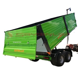 Remolque de alta calidad de 15 toneladas, remolque de 3 lados, TANDEM, de Turquía - Product Image 1