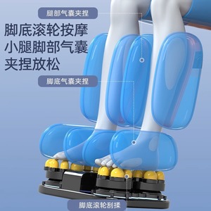 เก้าอี้นวดระบบรางคู่ 4D พร้อมหุ่นยนต์นวดมือ นวดทั่วร่างกาย อัตโนมัติ สำหรับใช้ในบ้าน หรูหรา ดีไซน์แคปซูลอวกาศ - Product Image 2