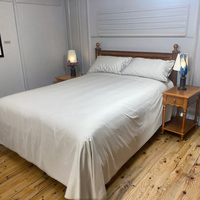 Ensemble de draps en bambou 100% éco-responsable, soyeux et rafraîchissant, pour adultes et enfants