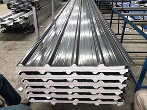 Ventas calientes Nuevos <span class=keywords><strong>materiales</strong></span> de construcción de edificios Material de construcción moderno láminas de techo de metal corrugado para casa - Product Image 3