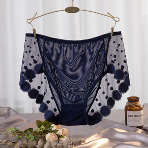 Gran oferta, bonitos calzoncillos cortos sin costuras para mujer, bragas midrise para mujer con encaje, <span class=keywords><strong>ropa</strong></span> <span class=keywords><strong>interior</strong></span> transpirable romántica de tipo tejido de Bikini - Product Image 6