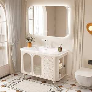 <span class=keywords><strong>Meuble</strong></span>-lavabo <span class=keywords><strong>de</strong></span> <span class=keywords><strong>salle</strong></span> <span class=keywords><strong>de</strong></span> <span class=keywords><strong>bain</strong></span> avec <span class=keywords><strong>vasque</strong></span>, armoires en bois, <span class=keywords><strong>meuble</strong></span>-lavabo <span class=keywords><strong>de</strong></span> <span class=keywords><strong>salle</strong></span> <span class=keywords><strong>de</strong></span> <span class=keywords><strong>bain</strong></span> moderne, montage au sol, design <span class=keywords><strong>simple</strong></span> avec lavabo, fabrication sur mesure - Product Image 2