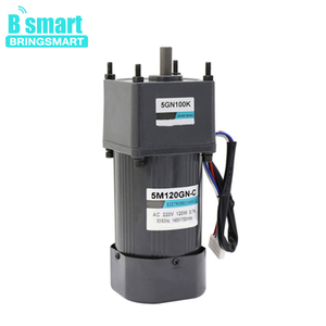 Bringsmart 5m120gn-c 120W <span class=keywords><strong>Single</strong></span> <span class=keywords><strong>phase</strong></span> <span class=keywords><strong>AC</strong></span> điều khiển động cơ đảo ngược điều chỉnh tốc độ CW CCW 220V <span class=keywords><strong>AC</strong></span> không đồng bộ điện eninge - Product Image 2