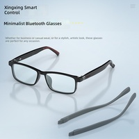Lunettes Intelligentes Tactiles Plug-and-Play Black-tech les Plus Vendues avec Contrôle Vocal, Musique, Appels, Protection UV et Magnétiques Détachables
