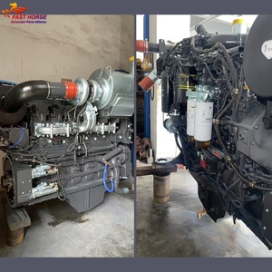 เครื่องยนต์ดีเซล Hangood Komatsu SAA6D140E-5 SAA6D140E-7 SAA6D140E-7-C ขนาด 15 ลิตร  แบบรีบิลด์ สำหรับ PC650 PC700 PC950 เครื่องยนต์ดีเซลมือสอง - Product Image 4