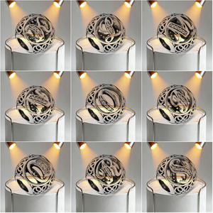 Pulsera <span class=keywords><strong>de</strong></span> <span class=keywords><strong>Plata</strong></span> 925 - 26 Cuentas (26) - Cuentas Huecas Multiusos, Ideales para Manualidades con Cuentas DIY. Presenta un logotipo <span class=keywords><strong>de</strong></span> Ale. - Product Image 6