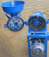 Moulin à grains pour usage domestique Moteur électrique Riz Sorgho Machines pour céréales Malt Blé Maïs Seigle Équipement de fraisage